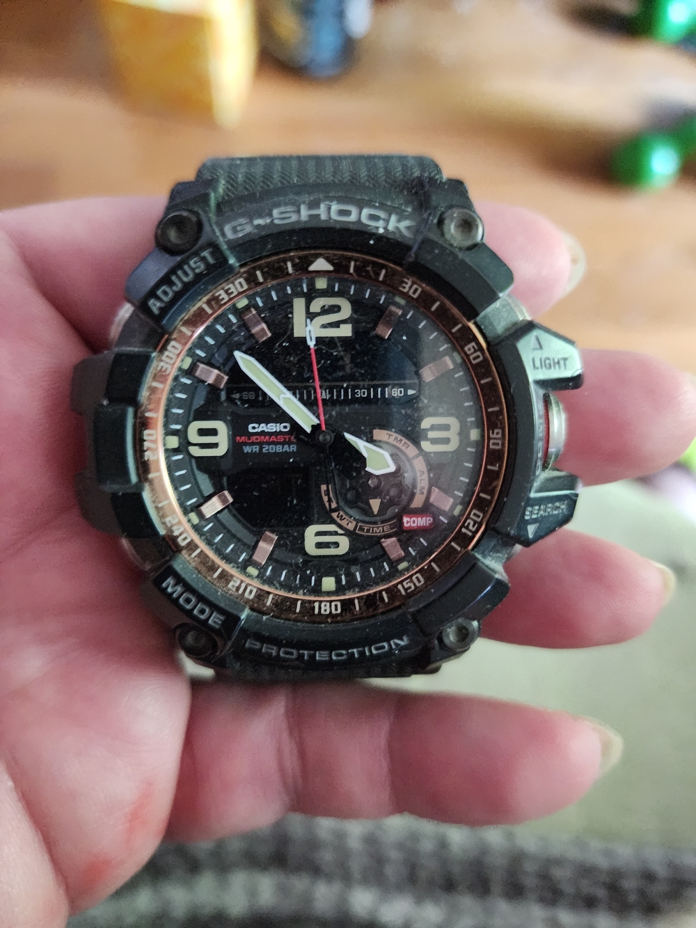 Casio G-Shock Mudmaster GG-1000RG-1A Black with Rose Gold Accents